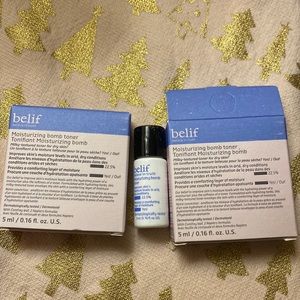Belif Moisturizing Bomb 💣 Toner mini x 2 NEW